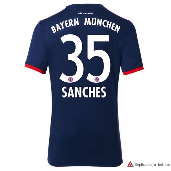 Camiseta Bayern Munich Segunda equipación Sanches 2017-2018